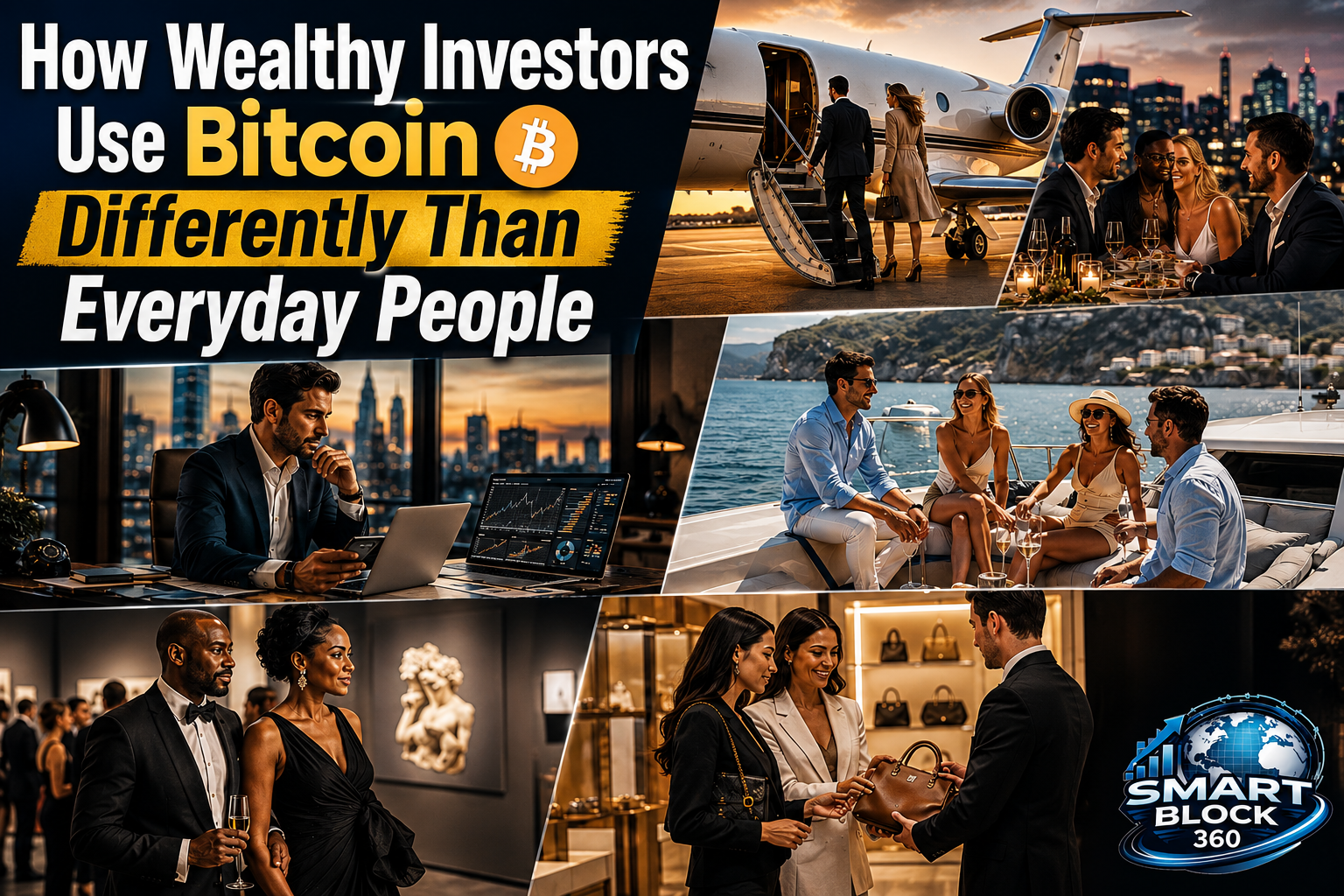 How Wealthy Investors Use Bitcoin Differently Than Everyday People