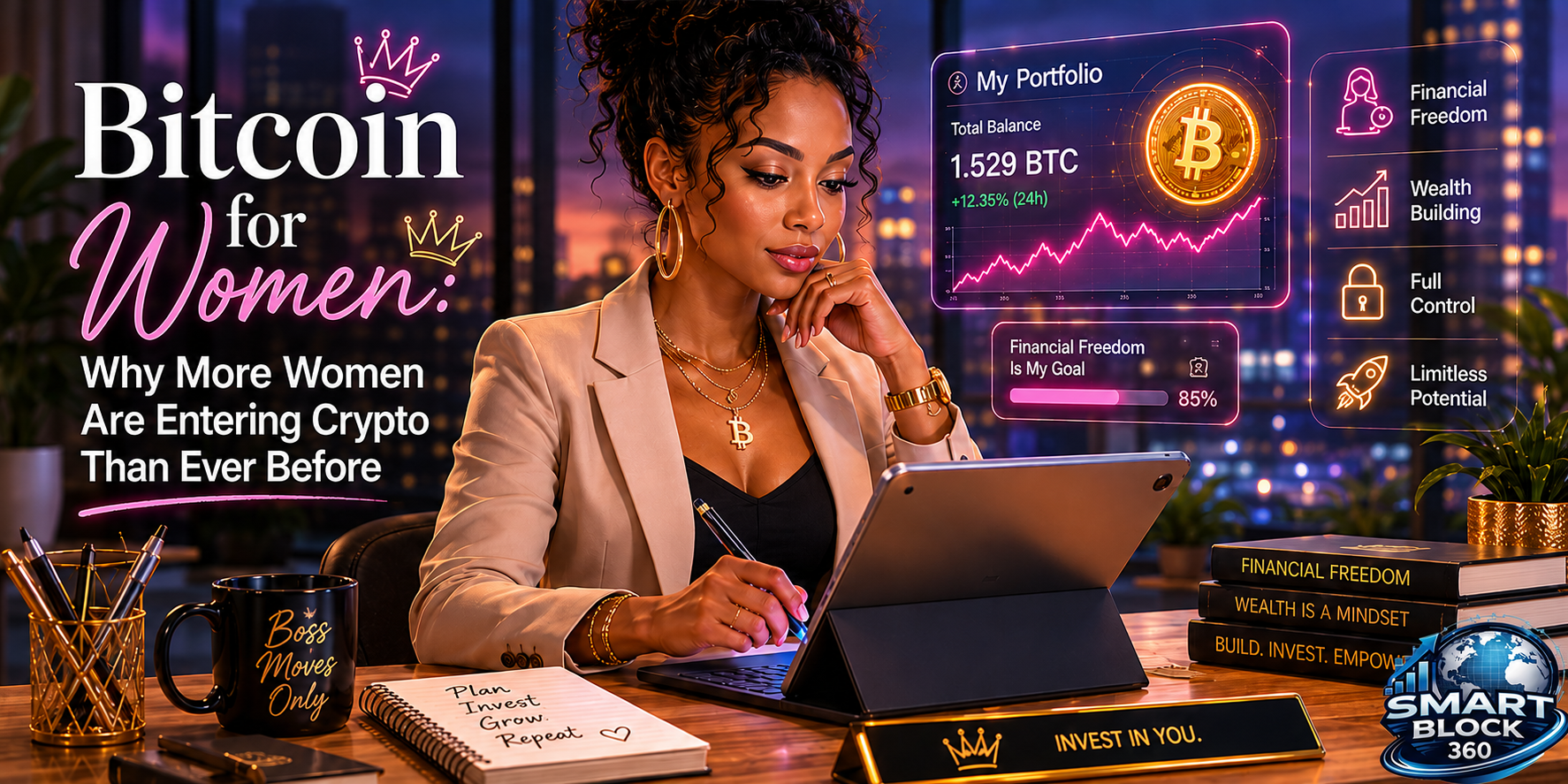 Bitcoin for Women: Why More Women Are Entering Crypto Than Ever Before
