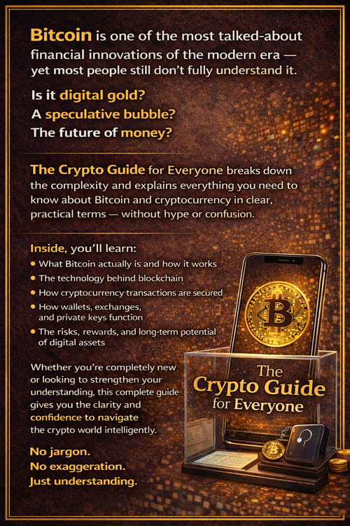 The Crypto Guide for Everyone – Everything You Need to Know About Bitcoin and Cryptocurrency (eBook)
