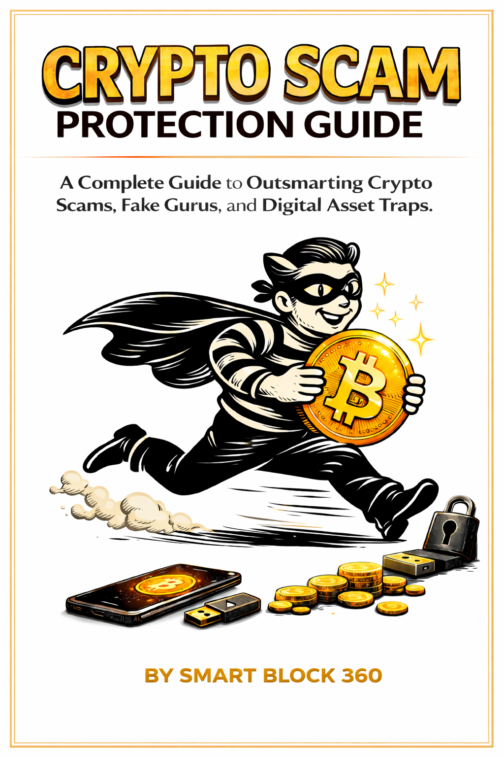 Crypto Scam Protection Guide – How to Outsmart Crypto Scams, Fake Gurus, and Digital Asset Traps (eBook)